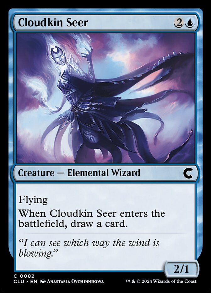Cloudkin Seer 82 (Ravnica: Clue Edition)  | Good Games Adelaide SA