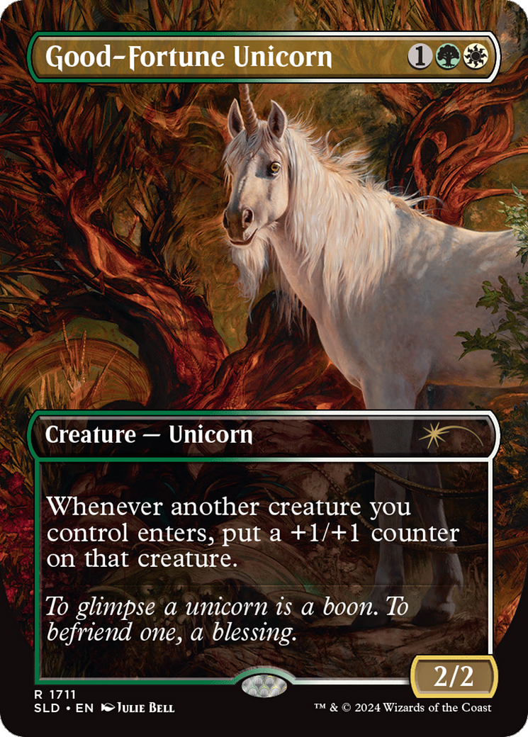 Good-Fortune Unicorn [Secret Lair Drop Series] | Good Games Adelaide SA