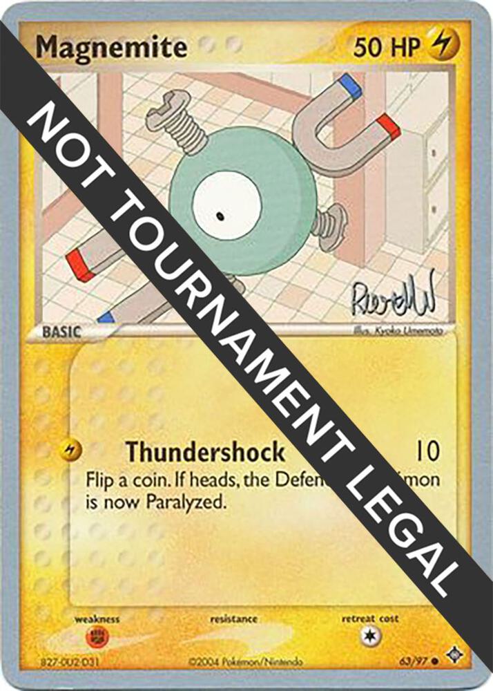 Magnemite 2004 Reed Weichler 63/97 (World Championship Decks)  | Good Games Adelaide SA