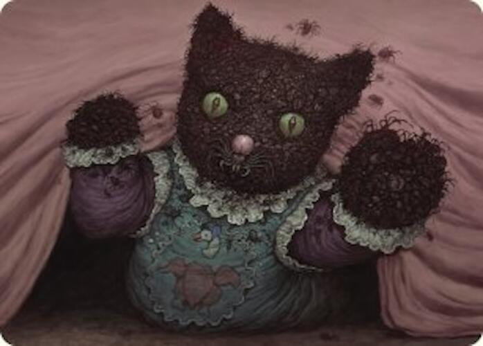 Twitching Doll Art Card 48 (Art Series: Duskmourn: House of Horror)  | Good Games Adelaide SA