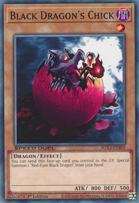 Black Dragon's Chick [SGX3-ENB05] Common | Good Games Adelaide SA