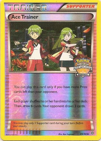 Ace Trainer 69 98 Regional Championships 069/098 (League & Championship Cards)  - Reverse Holofoil | Good Games Adelaide SA