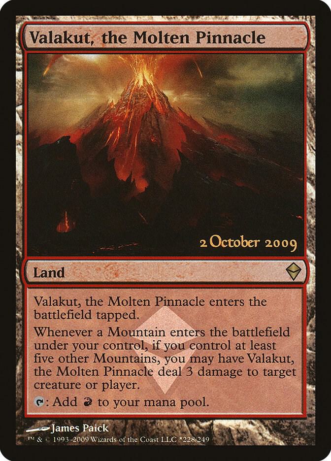 Valakut the Molten Pinnacle 228 (Launch Party & Release Event Promos)  - Foil | Good Games Adelaide SA