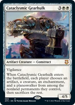 Cataclysmic Gearhulk 65 (Commander: Adventures in the Forgotten Realms)  | Good Games Adelaide SA
