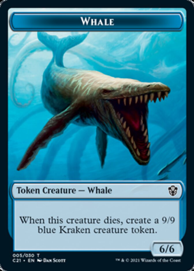 Beast (010) // Whale Token [Commander 2021 Tokens] | Good Games Adelaide SA
