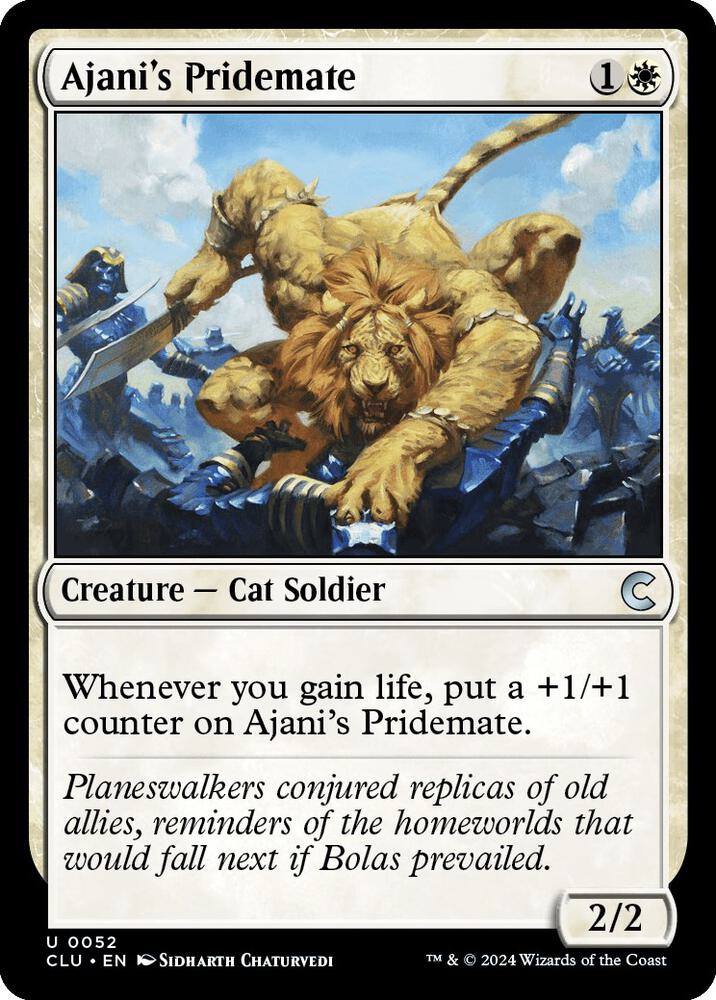 Ajani's Pridemate 52 (Ravnica: Clue Edition)  | Good Games Adelaide SA
