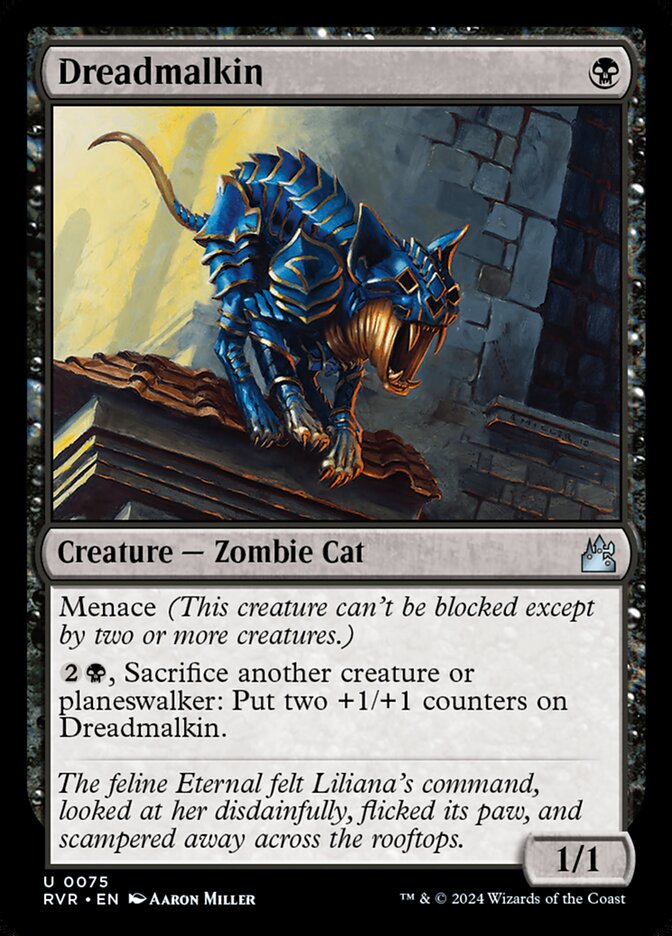 Dreadmalkin 75 (Ravnica Remastered)  - Foil | Good Games Adelaide SA