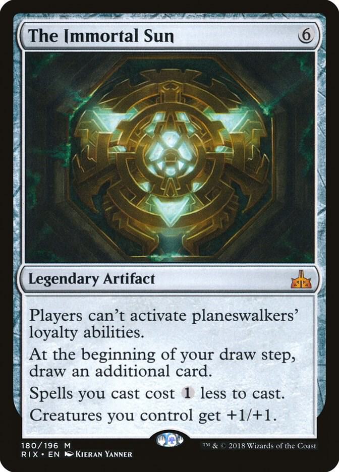 The Immortal Sun 180 (Rivals of Ixalan)  | Good Games Adelaide SA