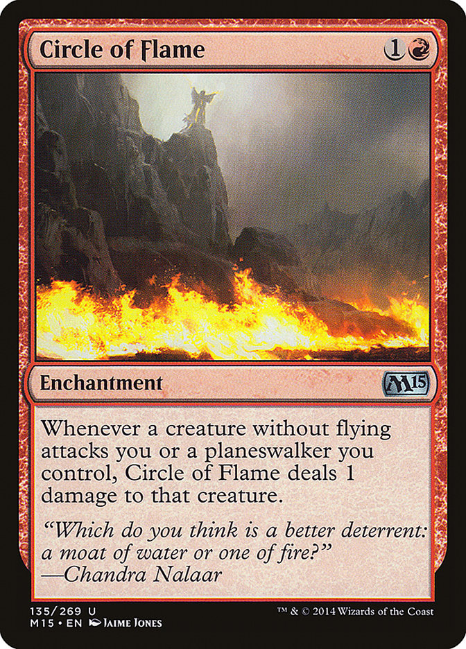 Circle of Flame 135 (Magic 2015 (M15))  | Good Games Adelaide SA