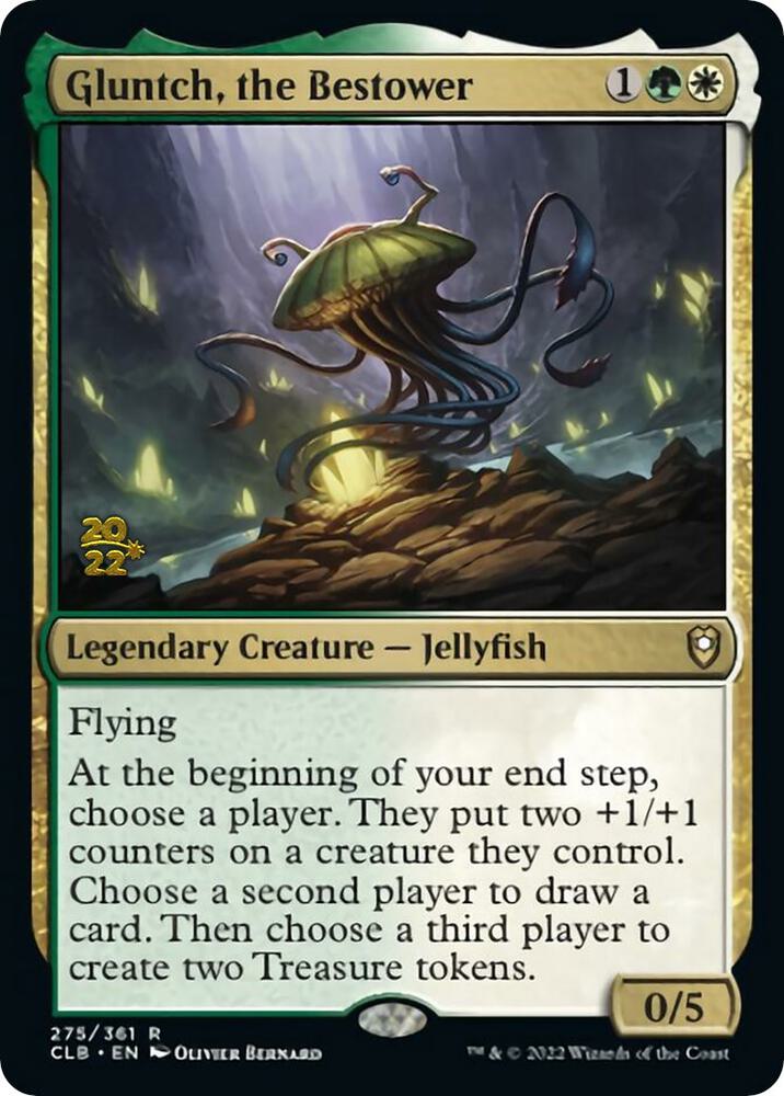 Gluntch the Bestower 275 (Prerelease Cards)  - Foil | Good Games Adelaide SA