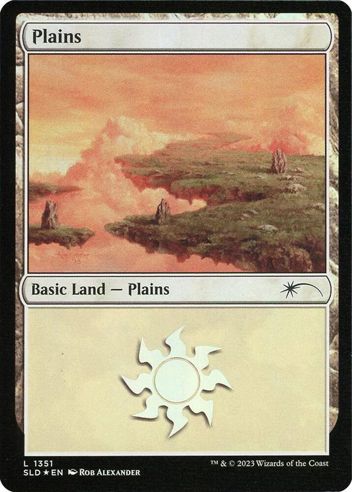 Plains 1351 1351 (Secret Lair Drop Series)  - Foil | Good Games Adelaide SA