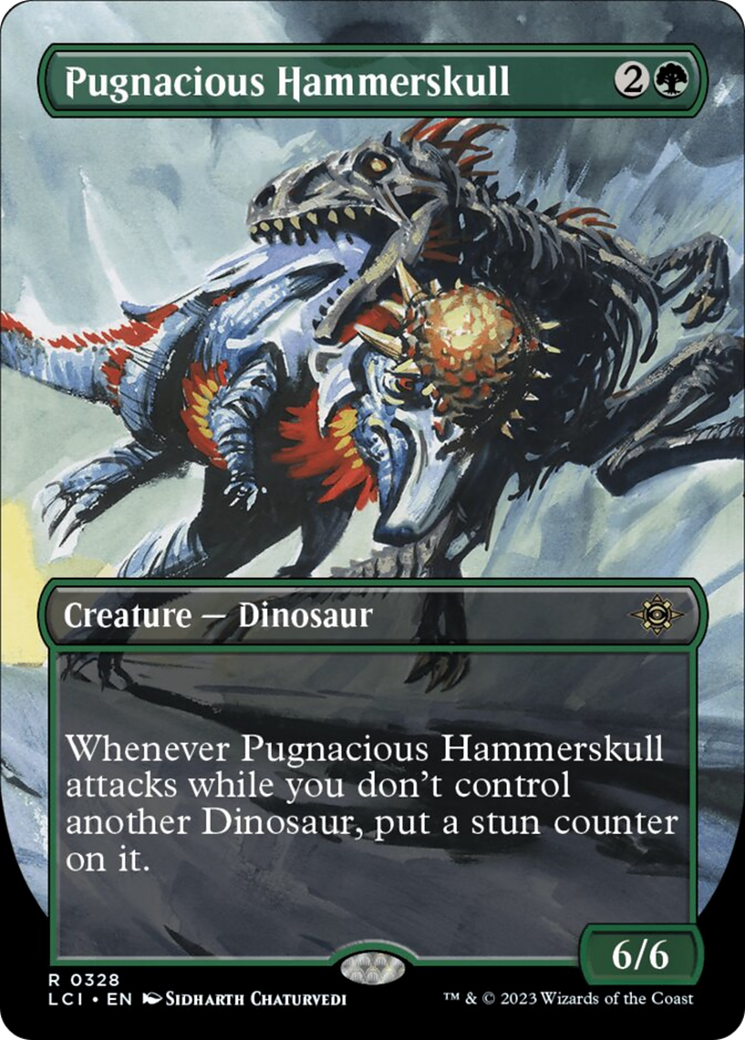 Pugnacious Hammerskull (Borderless) [The Lost Caverns of Ixalan] | Good Games Adelaide SA