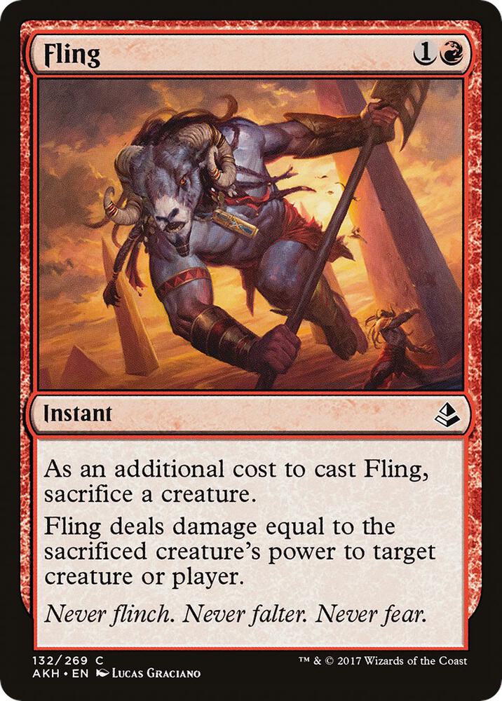Fling 132 (Amonkhet)  - Foil | Good Games Adelaide SA