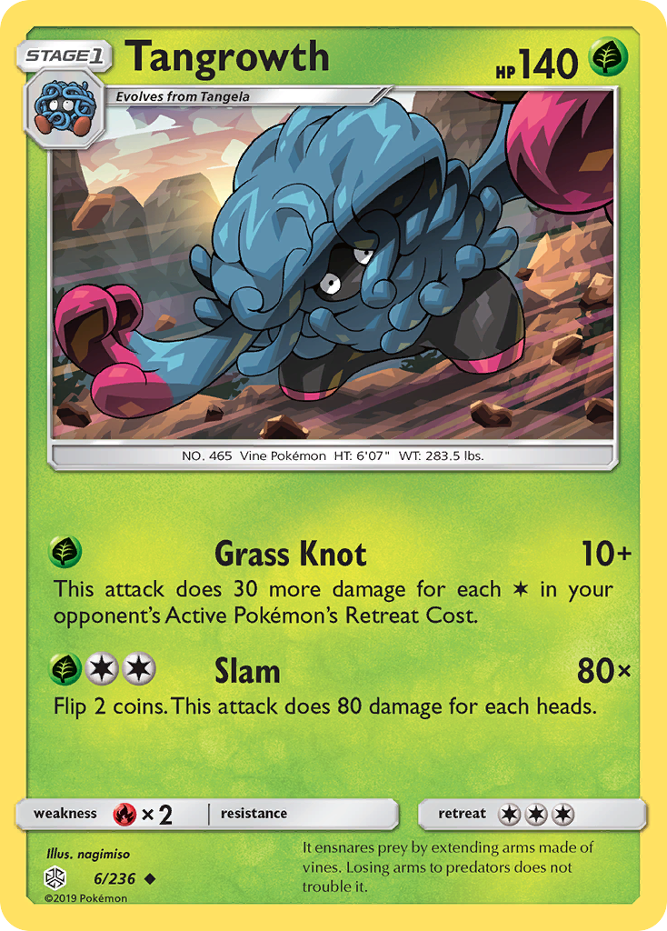 Tangrowth (6/236) [Sun & Moon: Cosmic Eclipse] | Good Games Adelaide SA