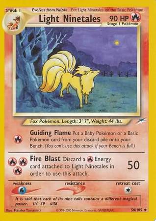 Light Ninetales (50/105) [Neo Destiny Unlimited] | Good Games Adelaide SA