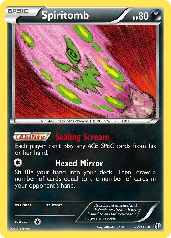 Spiritomb 87/113 (Legendary Treasures)  | Good Games Adelaide SA