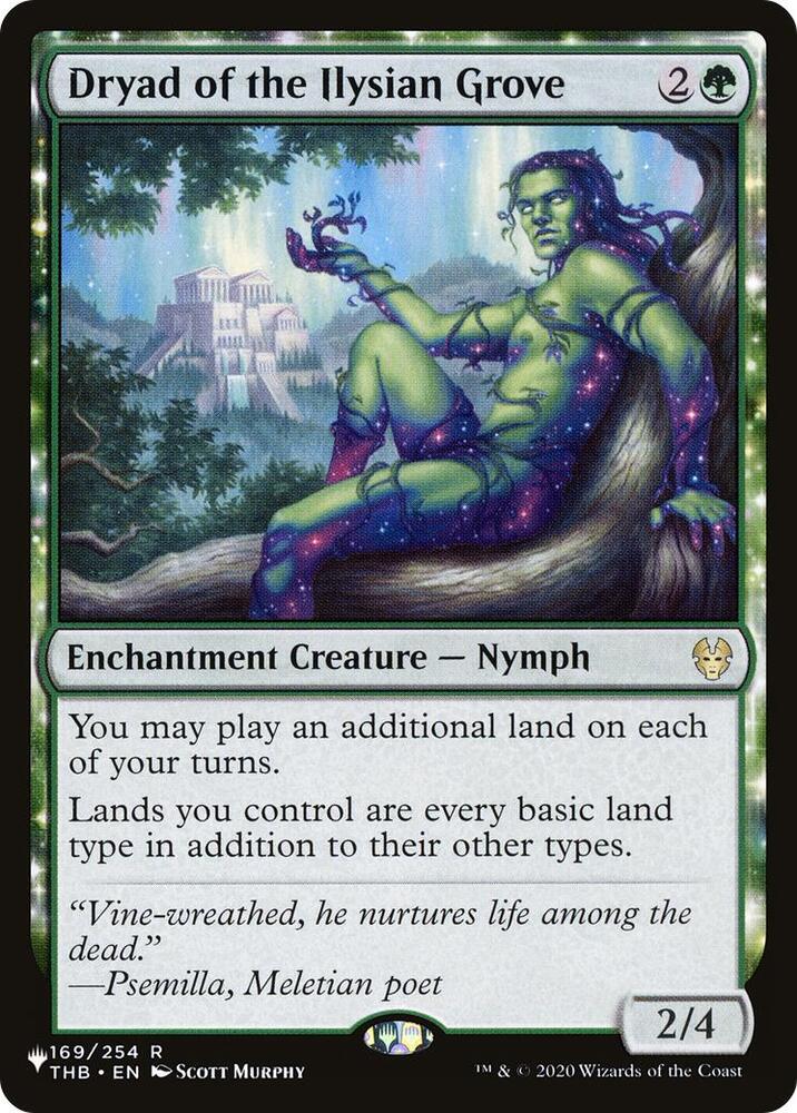 Dryad of the Ilysian Grove 169/254 (The List Reprints)  | Good Games Adelaide SA