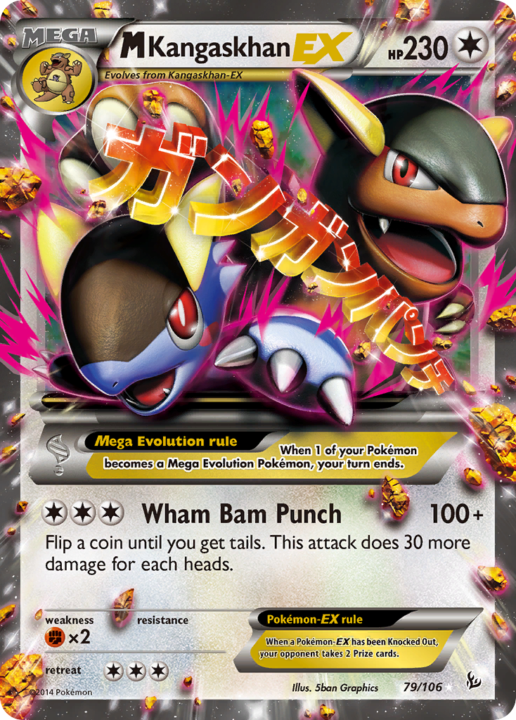 M Kangaskhan EX (79/106) [XY: Flashfire] | Good Games Adelaide SA