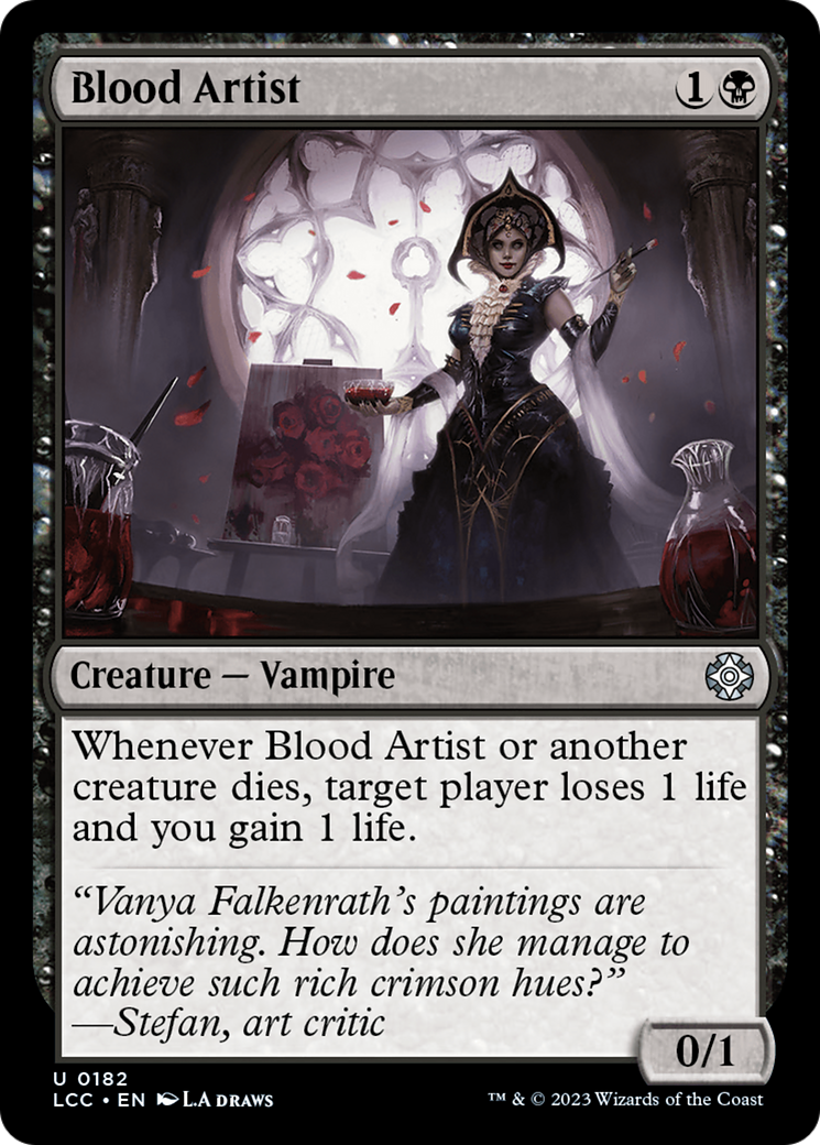Blood Artist [The Lost Caverns of Ixalan Commander] | Good Games Adelaide SA