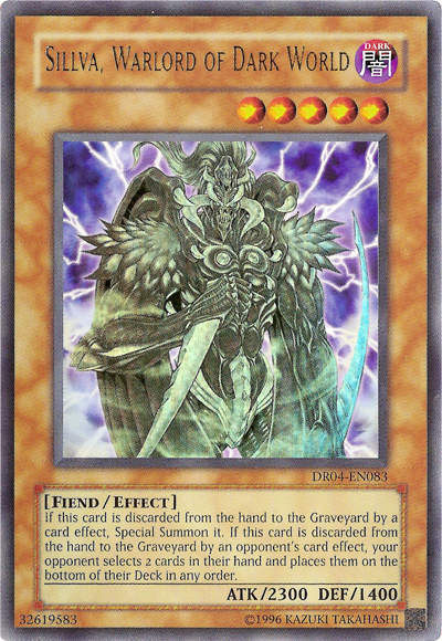 Sillva, Warlord of Dark World [DR04-EN083] Ultra Rare | Good Games Adelaide SA