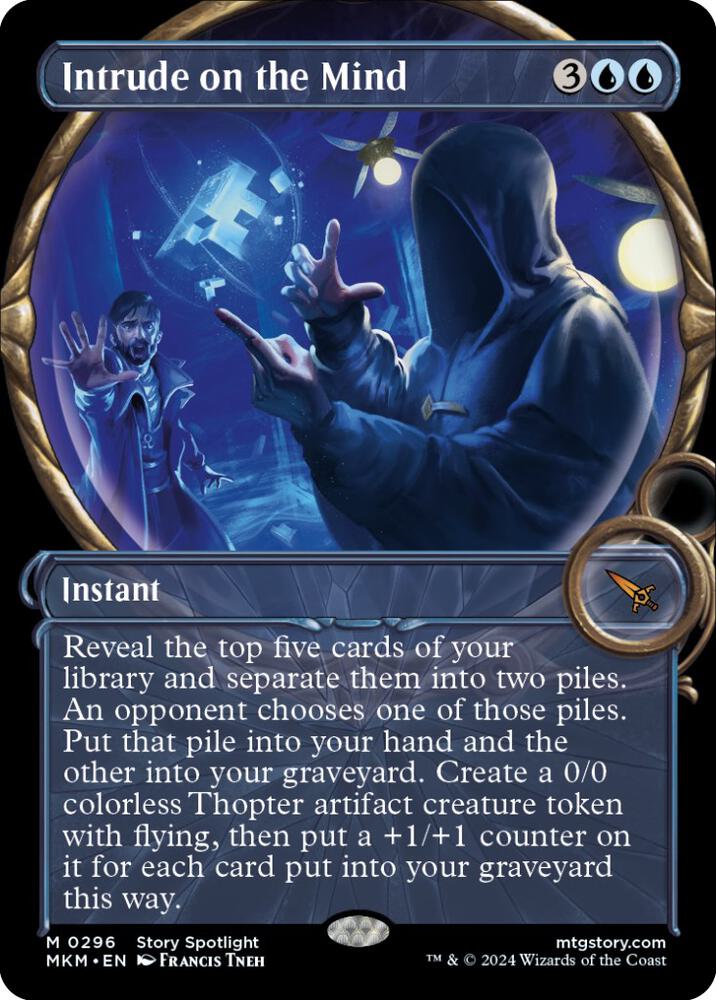 Intrude on the Mind 296 (Murders at Karlov Manor)  - Foil | Good Games Adelaide SA