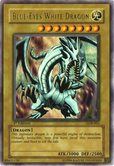 Blue-Eyes White Dragon [LOB-001] Ultra Rare | Good Games Adelaide SA
