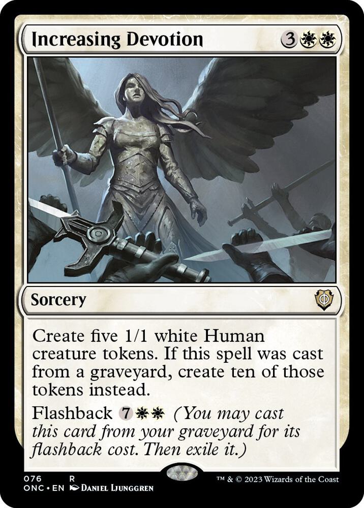 Increasing Devotion 76 (Commander: Phyrexia: All Will Be One)  | Good Games Adelaide SA