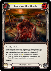 Blood on Her Hands [EVR055] (Everfest)  1st Edition Rainbow Foil | Good Games Adelaide SA