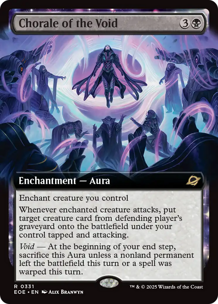 Chorale of the Void (Extended Art) [Edge of Eternities] | Good Games Adelaide SA