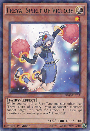 Freya, Spirit of Victory [BP03-EN027] Shatterfoil Rare | Good Games Adelaide SA