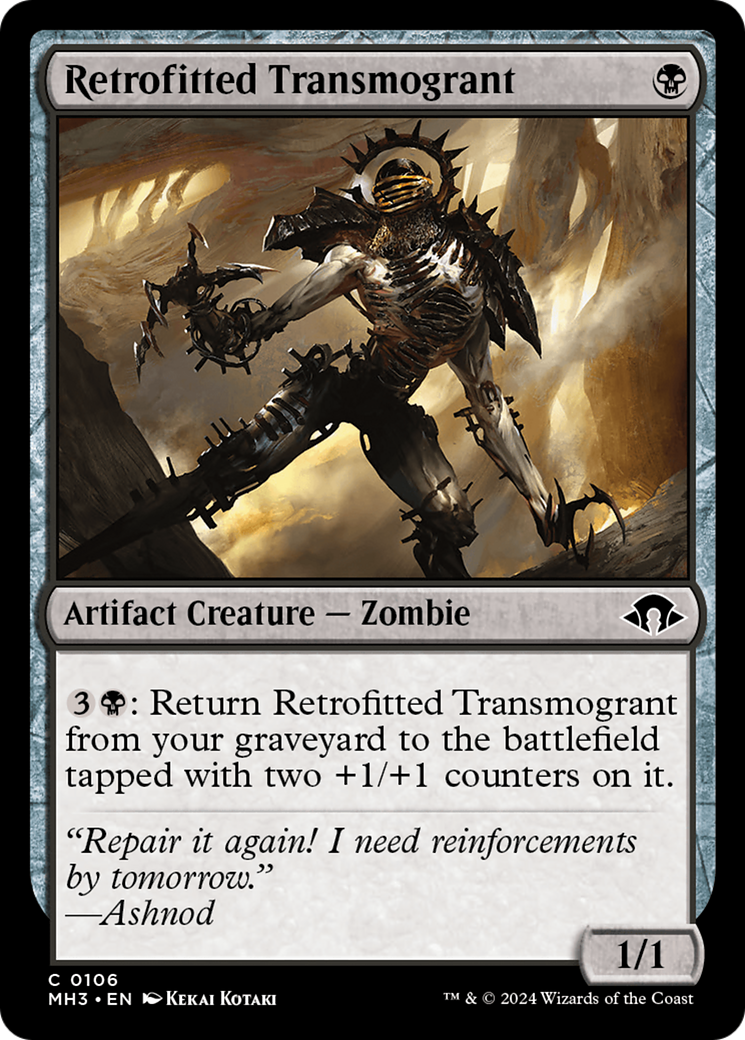 Retrofitted Transmogrant [Modern Horizons 3] | Good Games Adelaide SA