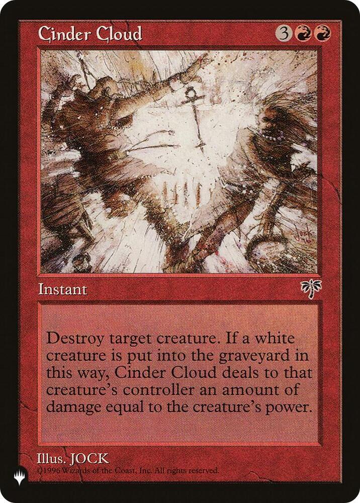 Cinder Cloud  (The List Reprints)  | Good Games Adelaide SA
