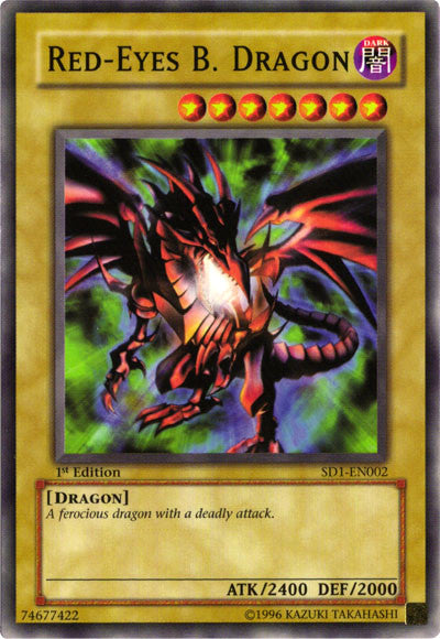 Red-Eyes B. Dragon [SD1-EN002] Common | Good Games Adelaide SA