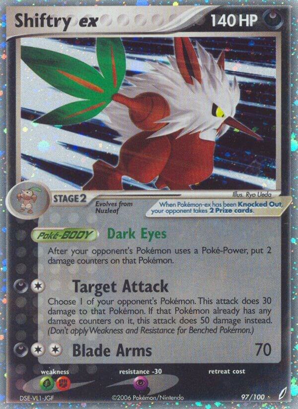 Shiftry ex 97/100 (Crystal Guardians)  - Holofoil | Good Games Adelaide SA