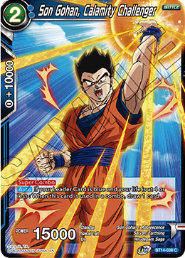 Son Gohan, Calamity Challenger (BT14-038) [Cross Spirits] | Good Games Adelaide SA