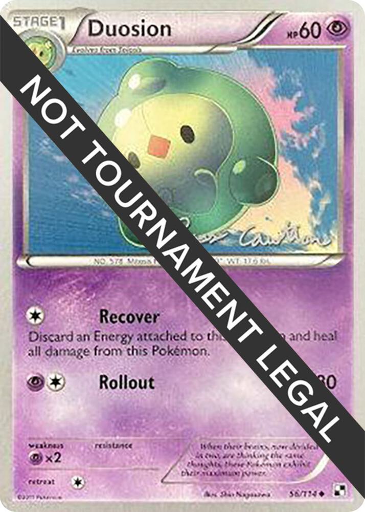 Duosion 2011 Ross Cawthon 56/114 (World Championship Decks)  | Good Games Adelaide SA