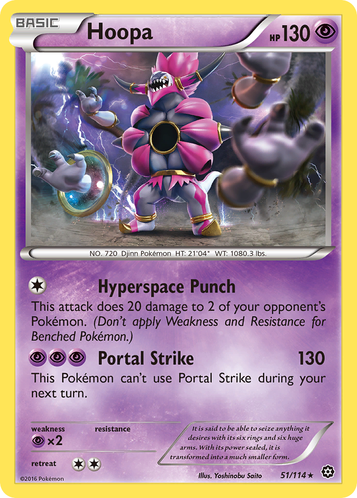 Hoopa (51/114) [XY: Steam Siege] | Good Games Adelaide SA