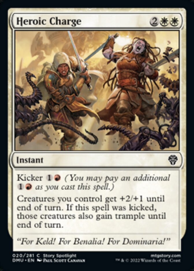 Heroic Charge [Dominaria United] | Good Games Adelaide SA