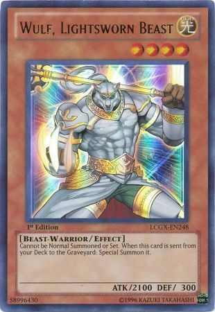 Wulf, Lightsworn Beast [LCGX-EN248] Ultra Rare | Good Games Adelaide SA