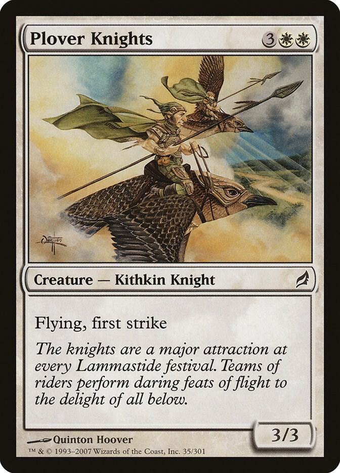 Plover Knights 35 (Lorwyn)  - Foil | Good Games Adelaide SA