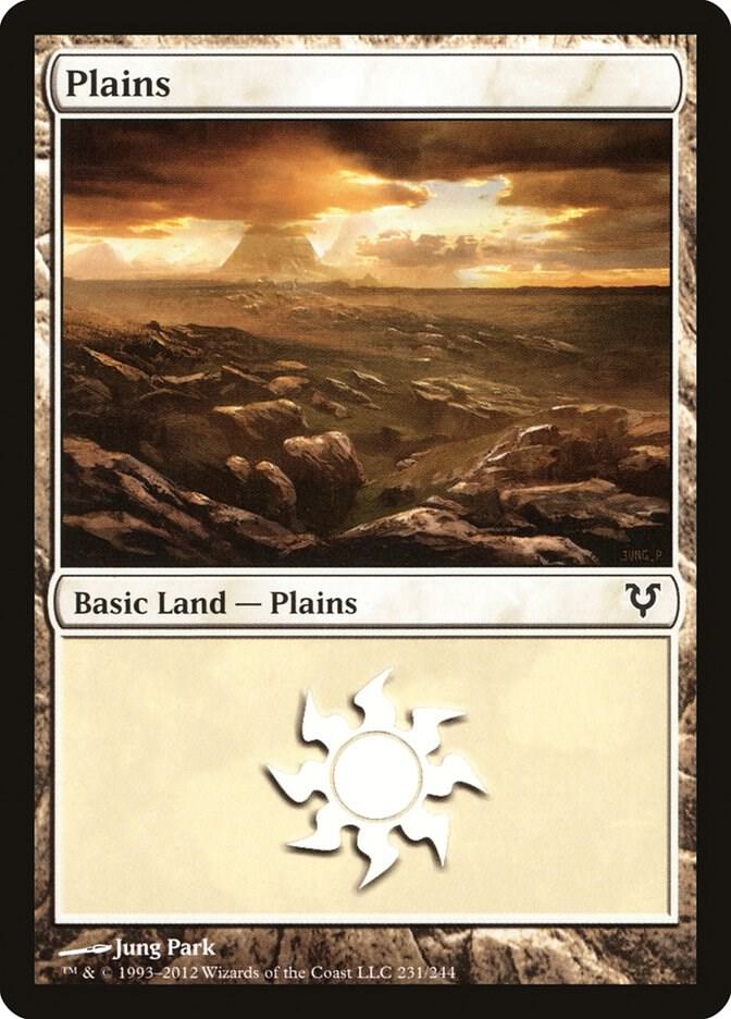 Plains 231 231 (Avacyn Restored)  - Foil | Good Games Adelaide SA