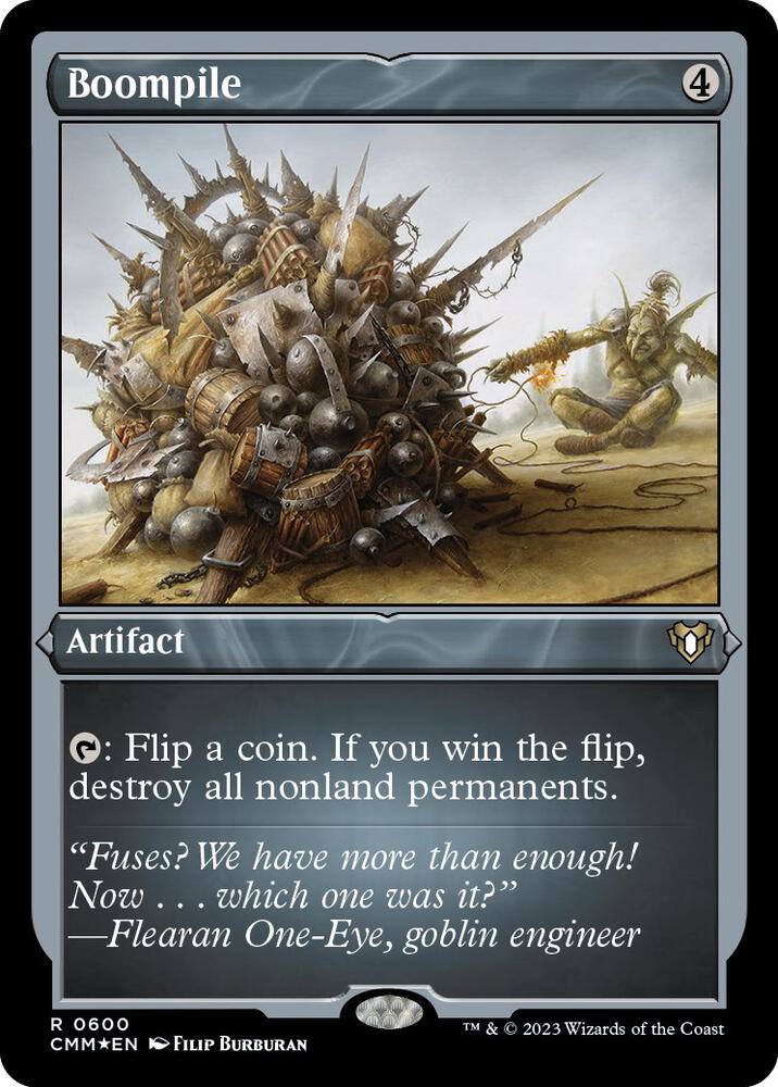 Boompile 600 (Commander Masters)  - Etched Foil | Good Games Adelaide SA