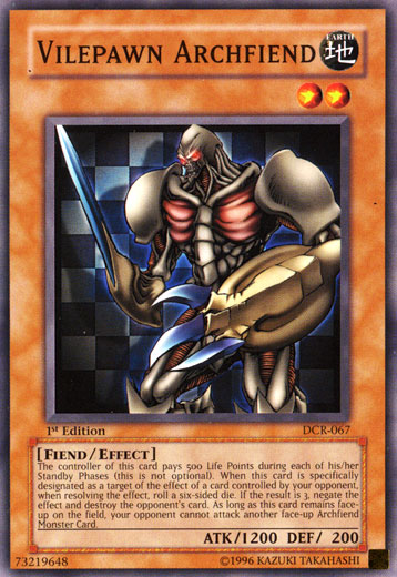 Vilepawn Archfiend [DCR-067] Common | Good Games Adelaide SA