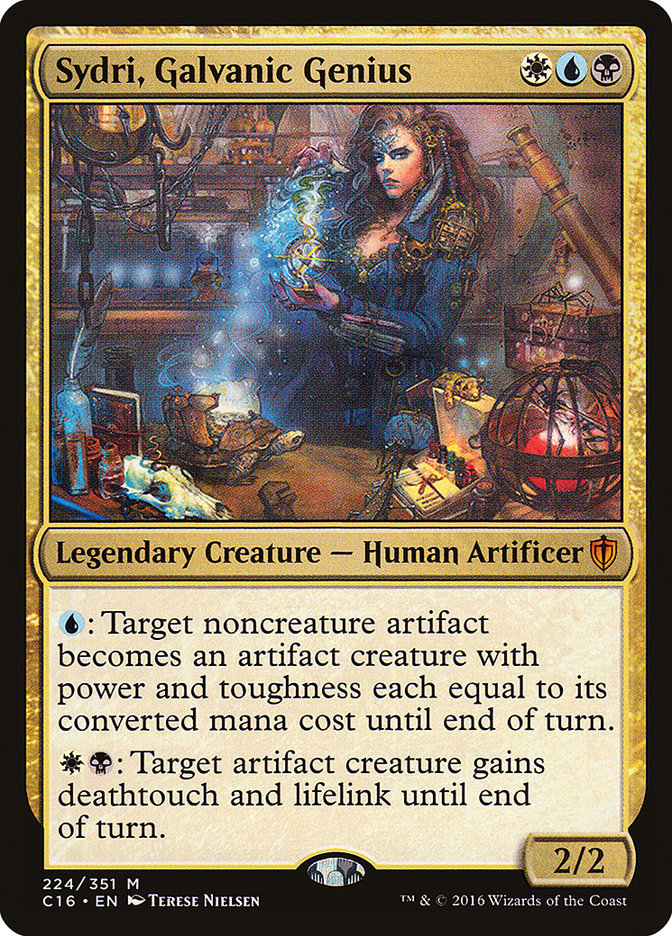 Sydri, Galvanic Genius 224 (Commander 2016)  | Good Games Adelaide SA