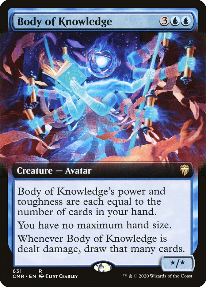 Body of Knowledge (Extended Art) [Commander Legends] | Good Games Adelaide SA
