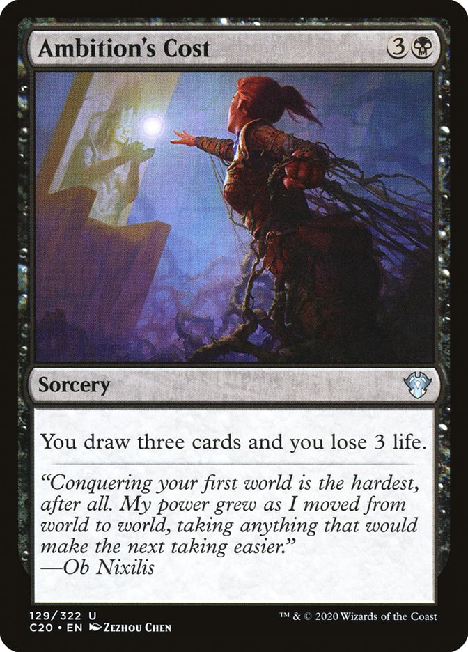 Ambition's Cost [Commander 2020] | Good Games Adelaide SA