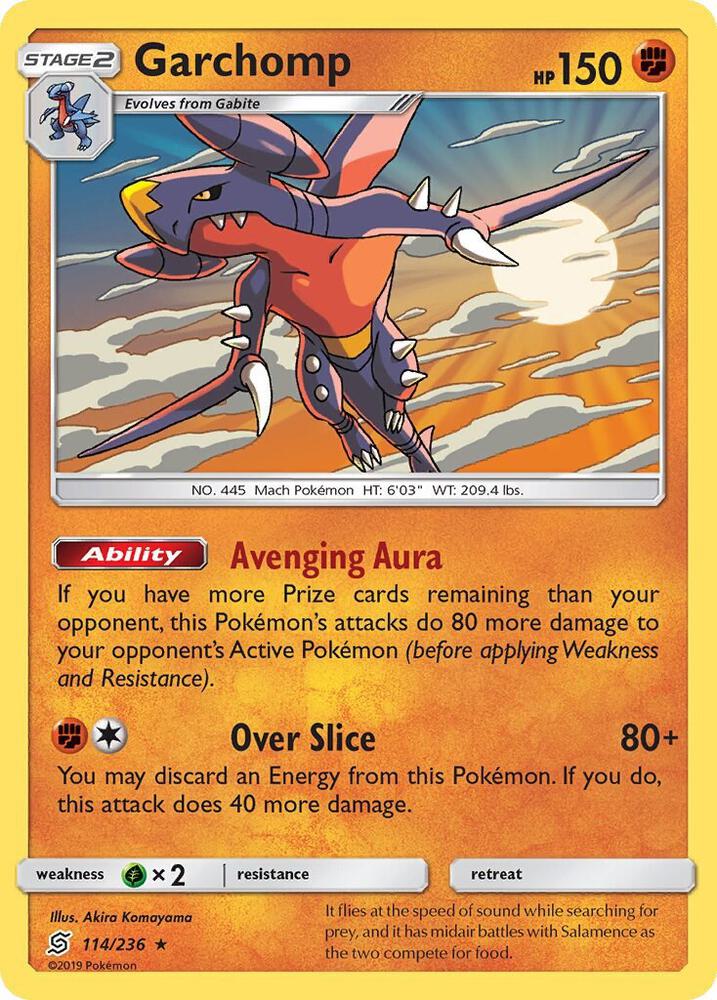 Garchomp 114 236 SM Unified Minds 114/236 (Deck Exclusives)  | Good Games Adelaide SA