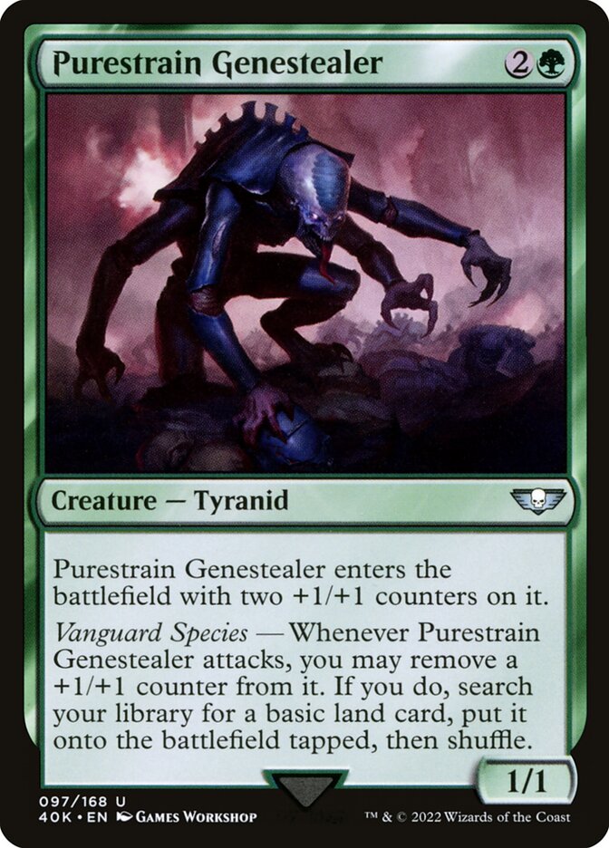 Purestrain Genestealer 97 (Universes Beyond: Warhammer 40,000)  | Good Games Adelaide SA