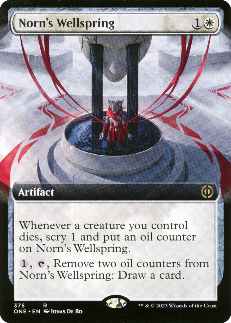 Norn's Wellspring (Extended Art) [Phyrexia: All Will Be One] | Good Games Adelaide SA