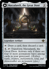 Matzalantli, the Great Door // The Core [The Lost Caverns of Ixalan] | Good Games Adelaide SA